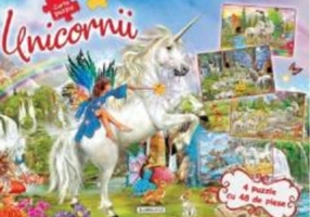 Unicornii - carte puzzle