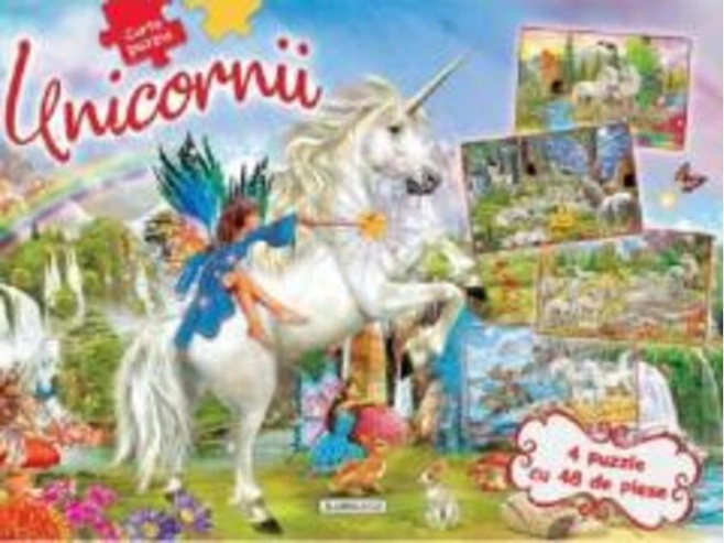 Unicornii - carte puzzle