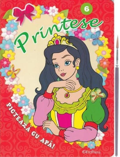 Prințese Nr. 6. Pictează cu apă