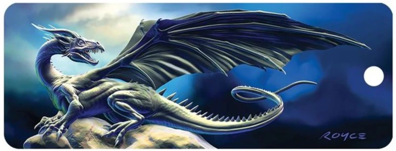 Semn de carte 3D - Black Dragon
