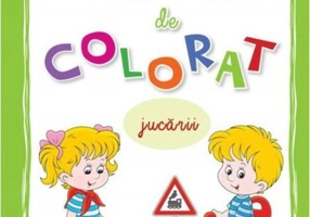 Cartea mea de colorat Jucării