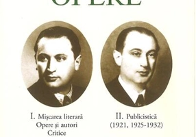 Pompiliu Constantinescu. Opere (Vol. I+II)