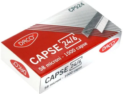 Capse Daco 24/6, Capsare 25 coli