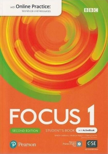 Focus 1 Student's Book and ActiveBook with Online Practice, 2nd edition (A2+)