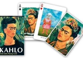 Cărți de joc Piatnik de colecție cu tema „Frida Kahlo”