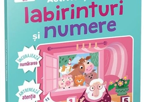 Activități cu labirinturi și numere 4-7 ani