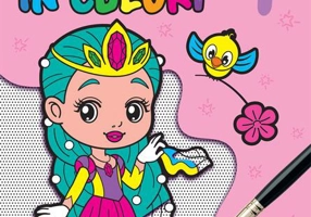 Transformă apa în culori. Prințese