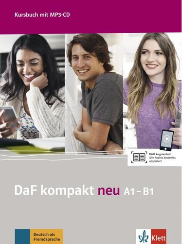 DaF kompakt neu A1-B1. Kursbuch mit MP3-CD