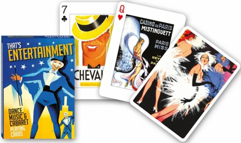 Cărți de joc de colecție Piatnik - „That´s entertainment”
