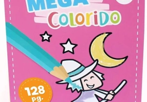 Carte de colorat Mega Colorido (Vol. 3)