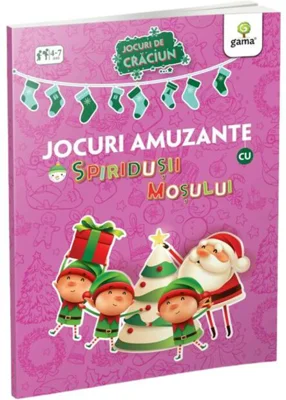Jocuri amuzante cu Spiridușii Moșului