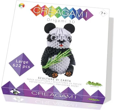 Origami 3D Creagami, Urs panda (622 piese)