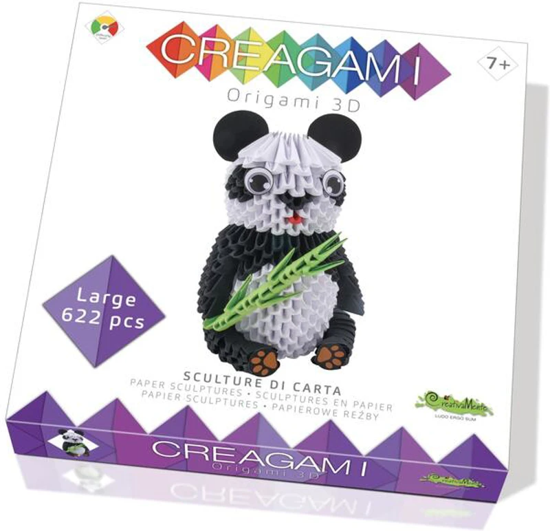 Origami 3D Creagami, Urs panda (622 piese)