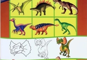 Cum să desenăm dinozauri