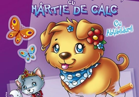 Desenează animăluțe cu hârtie de calc