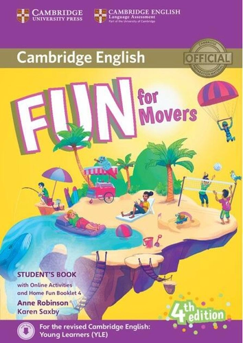 Fun for Movers. Student's Book with online activities with audio and Home Fun Booklet 4