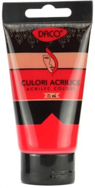 Culori acril 75 ml DACO, roz magenta