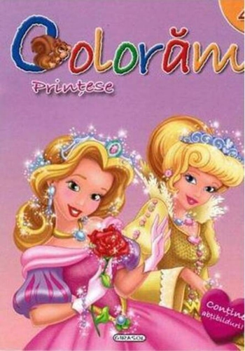Colorăm 4: Prințese