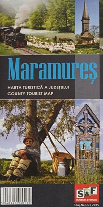 Harta turistică a Județului Maramureș
