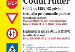 Codul rutier. Ediția a 14‐a actualizată la 23 aprilie 2023
