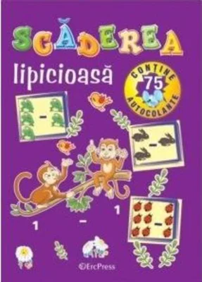 Scăderea lipicioasă. Conține 75 de autocolante