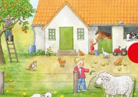 Carte-puzzle. La fermă