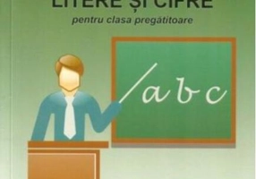 Semne grafice litere și cifre pentru clasa pregătitoare