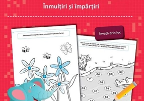 Caietul meu de exerciții. Înmulțiri și împărțiri. 8-9 ani