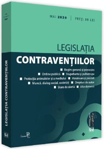 Legislația contravențiilor. Mai 2020