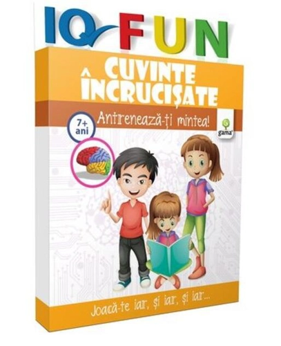 Cuvinte încrucișate. IQ Fun (7+ ani)
