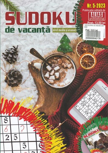 Sudoku de vacanță nr. 5/ 2023