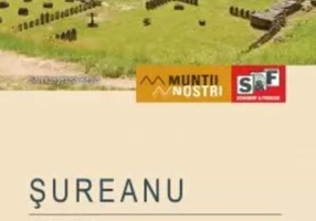 Munții Șureanu. Hartă de drumeție