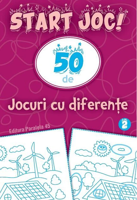 50 de jocuri cu diferențe (Vol. 2)