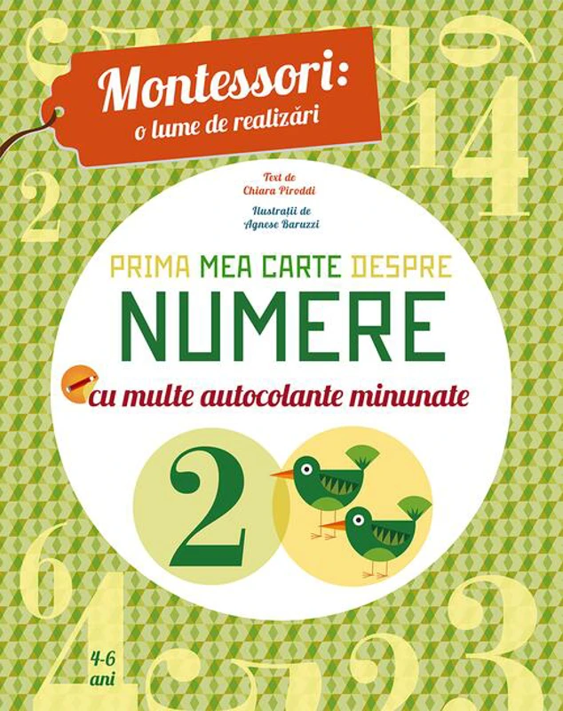 Montessori: Prima mea carte despre numere