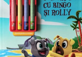 Disney. Prietenii Cățeluși. Colorăm cu Bingo și Rolly
