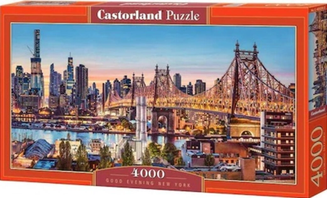 Puzzle 4000 piese „Good Evening New York”