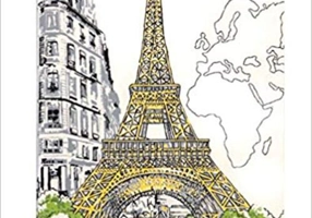 Paris Eiffel Tower Handmade Journal