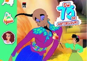 Povești cu lipici. Aladdin şi lampa fermecată