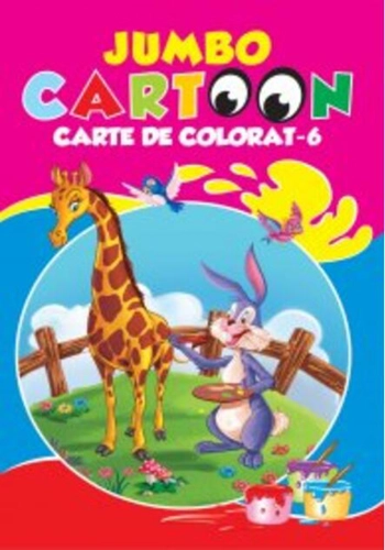 Jumbo Cartoon - carte de colorat 6