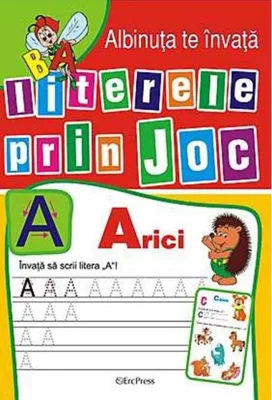 Albinuța te învață literele prin joc