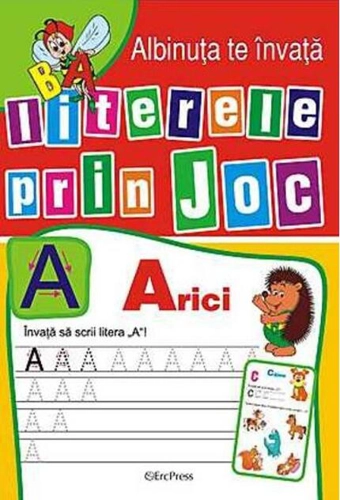 Albinuța te învață literele prin joc