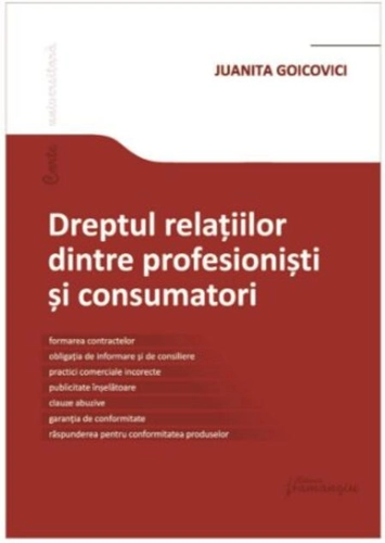 Dreptul relațiilor dintre profesioniști și consumatori