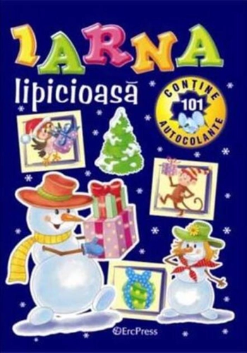 Iarna lipicioasă. Conține 101 de autocolante