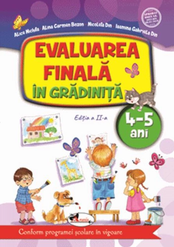Evaluarea finală în grădiniță 4-5 ani