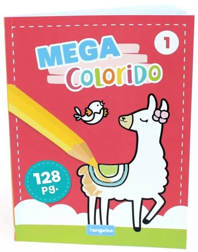 Carte de colorat Mega Colorido (Vol. 1)