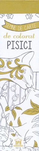 Semne de carte de colorat. Pisici