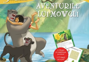 Disney. Citesc și mă joc. Cartea junglei. Aventurile lui Mowgli
