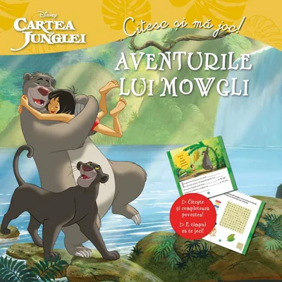 Disney. Citesc și mă joc. Cartea junglei. Aventurile lui Mowgli