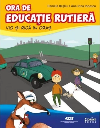 Ora de educație rutieră. Vio și Rică în oraș