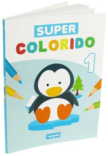 Carte de colorat Super Colorido (Vol. 1)